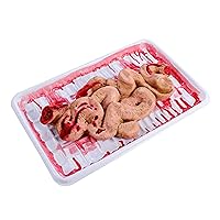 Halloween Fake Gut with Tray Realistic Bloody Scary Artificial Intestine Fake Organs for Haunted House Bar Club Prank Party