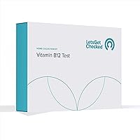 LetsGetChecked - Vitamin B12 Test | Monitor Vitamin B12 Levels | Home Sample Collection Kit | Online Results in Approx 2-5 Days | 1 kit