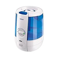 CoolRelief Cool Mist Humidifier Small to Medium Room Vaporizer for Baby, Kids, Adults, 1.2 Gal