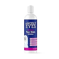 Gentle Tear Stain Solution for Dogs and Cats | 8 oz Solution for Eye Area and Face | Remove Discharge, Dirt, Tear Stains, and Mucus