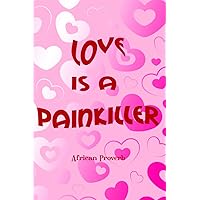 Love Is A Painkiller: Cute Red And Pink Dot Grid Journal. Will Make A Cute Inexpensive Valentine's Day Gift