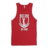 Threadrock Men's Best Dad by Par Tank Top
