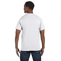 Hanes Men`S ComfortSoft Cotton T-Shirt - White - 4Xl-UMTS5280-6PK