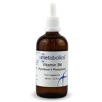 B6 P5P Liquid | B6 Vitamins with No Added Ingredients (848mcg Per Serving) | Convenient 100ml Bottle (1333 Servings) | Essential Vitamin B Liquid