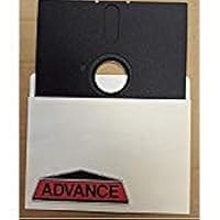 5.25 Floppy Disks 10 Pack. (5.1/4) DS/DD Low Density Formatted IBM 360K with Sleeves (RED)