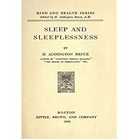 Sleep and sleeplessness Sleep and sleeplessness Kindle Hardcover Paperback