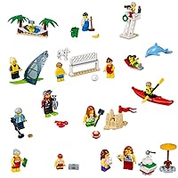 LEGO City Town People Pack – Fun at The Beach 60153 Building Kit (169 Piece)