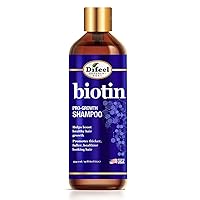Difeel Elevated Biotin Shampoo 12 oz. - Shampoo for Thinning Hair and Hair Loss, Paraben Free Shampoo with Biotin for Hair Growth