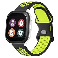 Meliya Silicone Bands for Gizmo Watch 3/2/1 Gabb Watch SyncUP Watch for Kids, 20mm Soft Silicone Sport Band Replacement for Boys and Girls