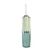 Oral Irrigator Portable Dental Water Flosser Cordless Teeth Cleaner Portable Water Teeth Cleaner FineLife Products Rechargeable and Portable with 3 Cleaning Modes - Aqua
