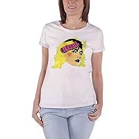 T Shirt Punk Debbie Harry Logo Official Womens Junior Fit