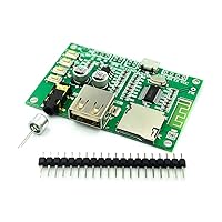 Taidacent BT201 Dual Audio Bluetooth 5.0 Receiver Module Bluetooth 5 Lossless Audio Power Amplifier Board for Car Speaker DIY Headset TF Card U Disk