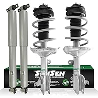 SENSEN 108220-SH Front Rear Left Right Complete Strut Assembly Shocks Compatible/Replacement for 2005-2007 Honda Odyssey