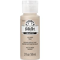 FolkArt Acrylic Paint in Assorted Colors (2 oz), 420, Linen