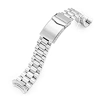 22mm Endmill Watch Band compatible with Seiko GMT SSK001 SBSC003