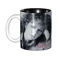 Reba Singer McEntire Coffee Mugs Large C-Handle Easy-Grip Handle Ceramic Cups Tea Milk Mug 11 Oz For Restaurant Office Home Novelty Gift