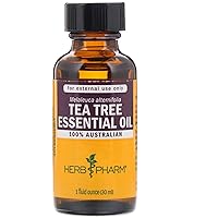 Herb Pharm Pure Australian Tea Tree Essential Oil - 1 Ounce (OILTEA01)