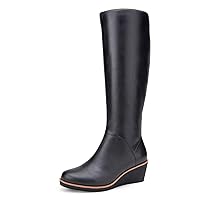Aerosoles - Women's Binocular Knee High Boot - Knee High Boots with Memory Foam Footbed
