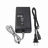 BC-19B Charger for Topcon BT-31Q BT-32Q Battery GTS-220 GPT-1003 CTS Total Station DL-102C, 2-pin Female Plug