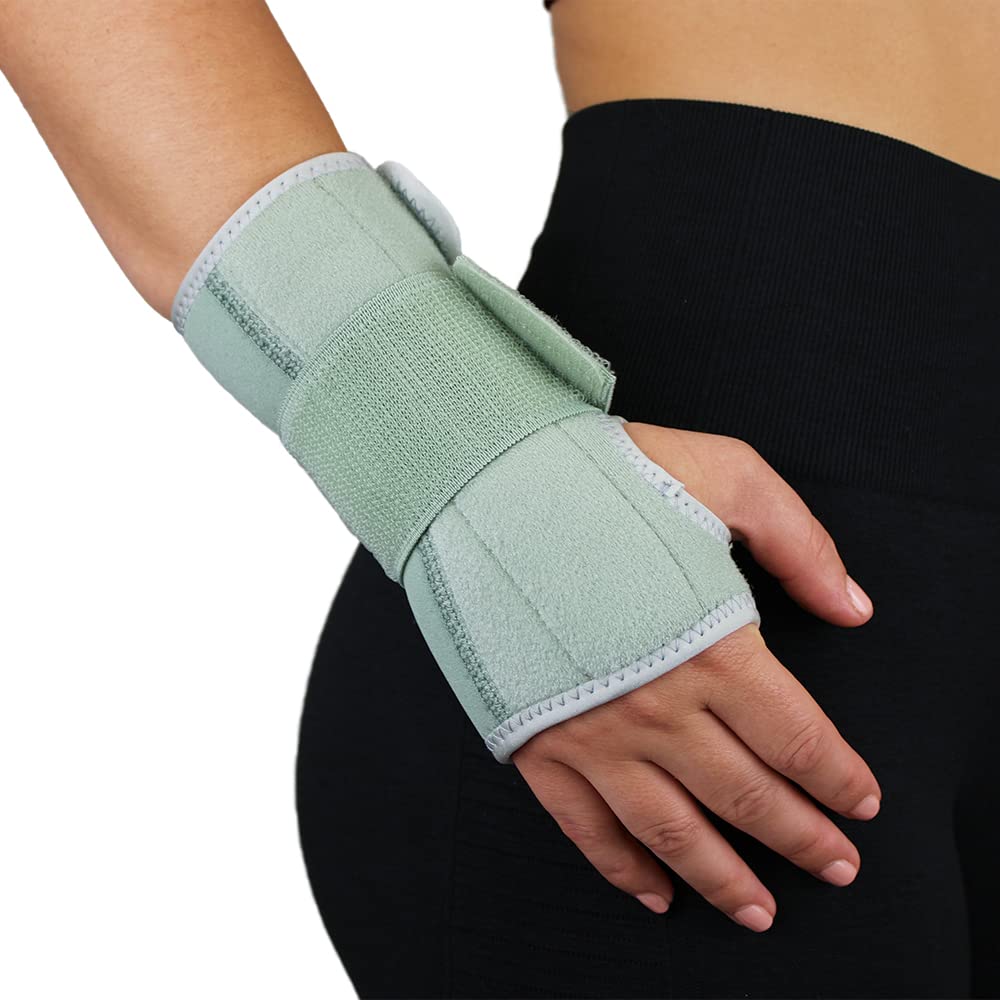CleanPrene Wrist Splint- Sustainable, Biobased Wrist Support Brace- One Size, Fits Left or Right Wrist