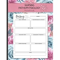 Nursing Pathophysiology Notebook: Blank Disease Template Notebook for Nurses and Nursing Students