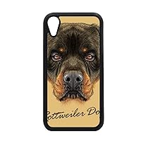 Black Ferocious Rottweiler Dog Pet Animal for iPhone XR iPhonecase Cover Apple Phone Case