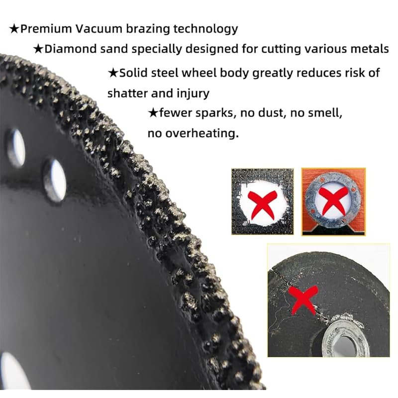 Mua 3Pack Diamond Cut Off Wheels, Inch(75MM) Metal Cutting Wheel with 3/8  Inch(9.5MM) Arbor, Diamond Disc with 5000+ Cuts on Rebar, Steel, Iron and  INOX trên Amazon Mỹ chính hãng 2023 Giaonhan247