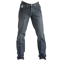 Cinch Men's Jeans White Label Relaxed Fit Dark Stone 29W x 38L US
