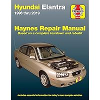 Hyundai Elantra (1996-2019) Haynes Repair Manual (USA) (Paperback)