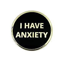 I Have Anxiety Lapel Pin - Autism Awareness Gift Badge Button Brooch Pinback