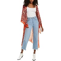 Free People Magic Dance Border Print Kimono