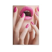 Posters Fashion Nail Care Poster Beauty Spa Decoration Poster Beauty Salon Poster Nail Salon (9) Canvas Painting Posters And Prints Wall Art Pictures for Living Room Bedroom Decor 20x30inch(50x75cm)