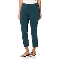 Briggs New York Women's Super Stretch Millennium Slimming Pull-on Ankle Pant