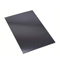LIUHUA 3K carbon fiber plate 100% carbon fiber laminate plate carbon (twill, matte finish) - 250x350x10mm