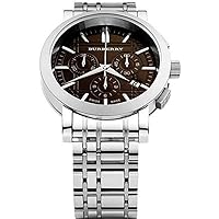 Burberry Men's Brown Dial Stainless Steel