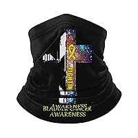 Bladder Cancer Awareness Neck Warmer Headwear Face Scarf Mask Balaclava