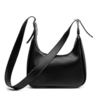 BABABA Retro Classic Half Round Messengerbag Shoulderbag, Zipper Open And Close, Suitable For Women