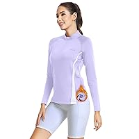 TZDNI Womens 1/4 Zip Pullover Fleece Shirts Thermal Athletic Tops Hiking Running Workout Sweatshirt outdoors
