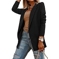 CRAZY GRID Women Casual Blazer Fashion Lightweight with Lined Professional Work Office Suit Jacket