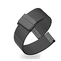 Milanese Druable Watchband For Asus Vivowatch ZENWATCH 2 Fold Buckle Watch Band Replacement Strap Bracelet For LG W100 W110 W150