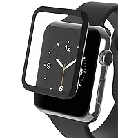 ZAGG InvisibleShield Luxe Screen Protector for Apple Watch Series 2 (42mm) - Black