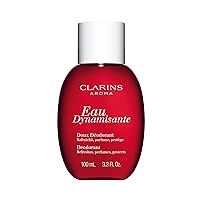 CLARINS Eau Dynamisante Antiperspirant, Spray-On Deodorant | Helps Prevent and Neutralize Body Odor | Soothes Skin | Gentle, Non-Irritating Formula | All Skin Types | 3.3 Ounces