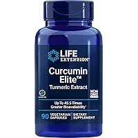 Life Extension Curcumin Elite Turmeric Extract, 90 Veg Capsules