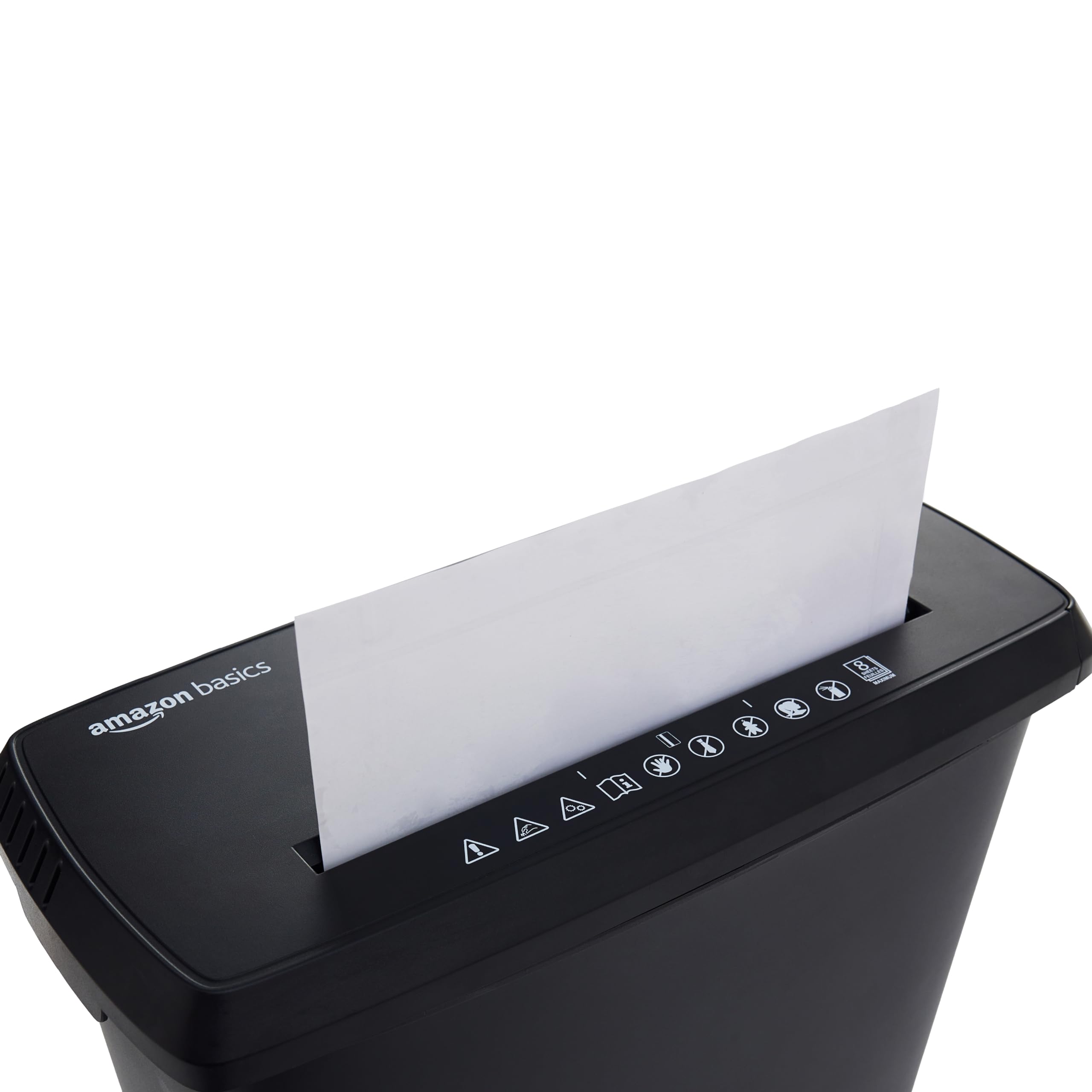 Amazon Basics Paper Shredder Sharpening and Lubricant Sheets - Pack of 24