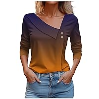 Plus Size Top Womens Shirts Long Sleeve Shirts for Women Girls Shirts Ladies Tops and Blouses Womens Blouses and Tops Dressy Tight Long Sleeve Shirts Beige L