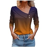 Oversize T Shirts T Shirts for Women Shirts for Women Vacation Shirt Long Sleeve Shirts for Women Off The Shoulder Tops for Women Womens Blouses Tshirt T Shirts Beige XXL