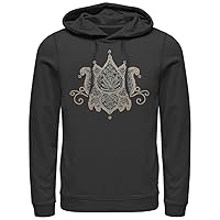 Fifth Sun Juniors Lost Goods Paisley Lotus Pullover Hoodie