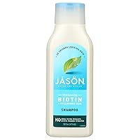 Natural Biotin Shampoo, No Parabens, 16 Ounce (Pack of 3)