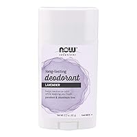 NOW Solutions Lavender Body Deodorant Stick, 2.2 Ounces, Paraben-Free, Long-Lasting Odor Eliminating Protection