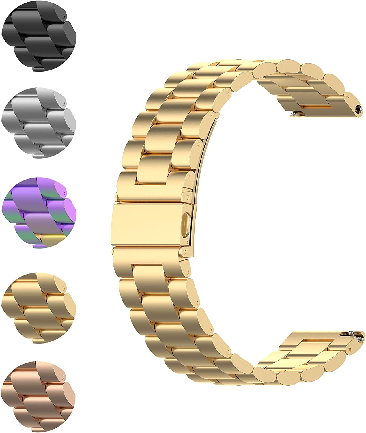 Michael Kors Access Runway 41 mm Case Womens BraceletLink Band Smart  Watch GoldTone Stainless Steel for sale online  eBay